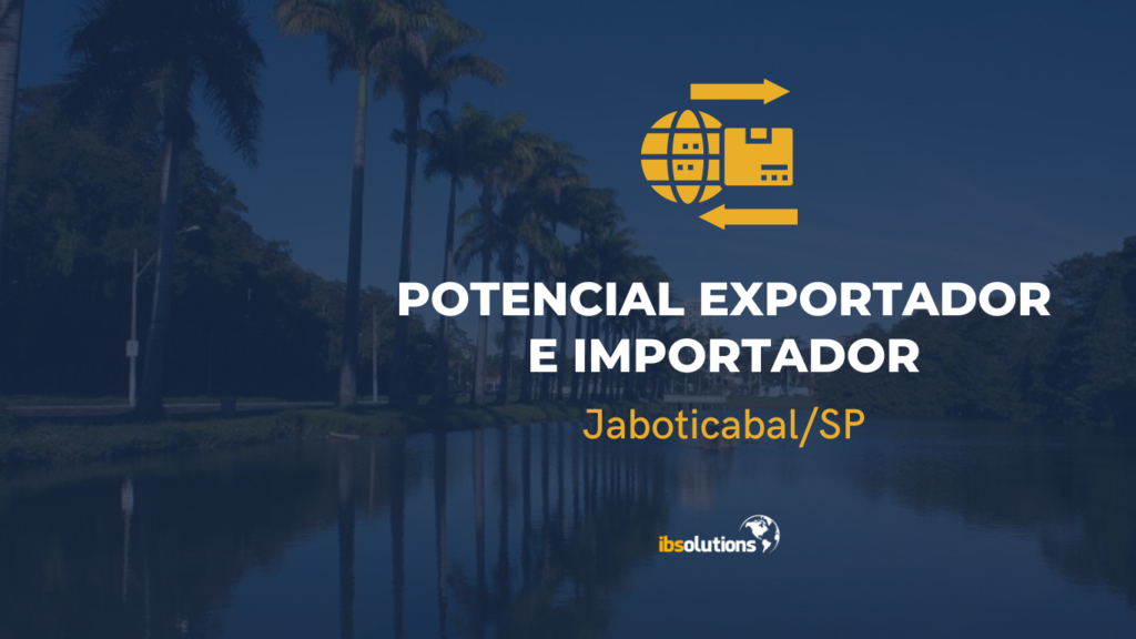Potencial exportador e importador jaboticabal